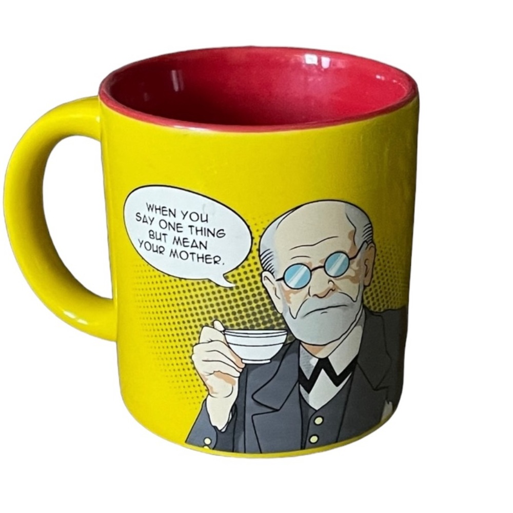 The Unemployed Philosophers Guild "Freudian Slips" Coffee Mug